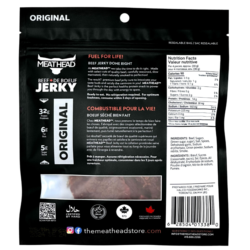 Meathead™ Original Beef Jerky