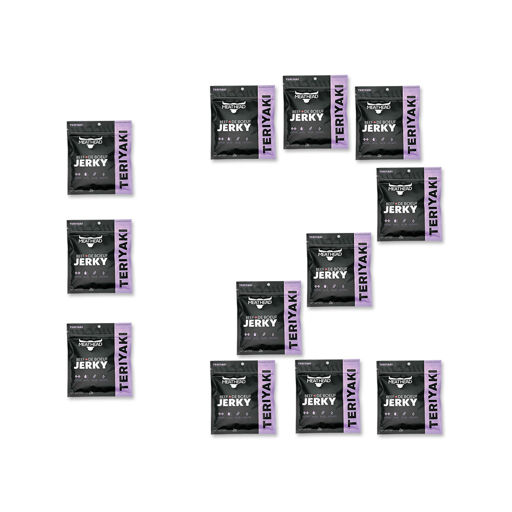 Meathead™ Teriyaki Beef Jerky Case of 12