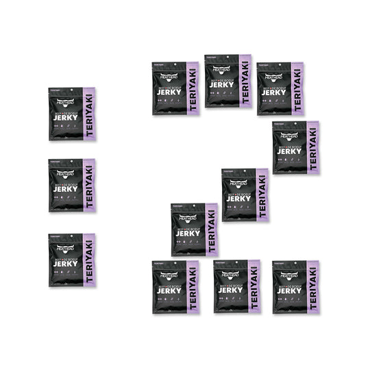 Meathead™ Teriyaki Beef Jerky Case of 12