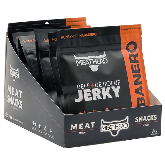 Meathead™ Honey Habanero Beef Jerky Case of 12