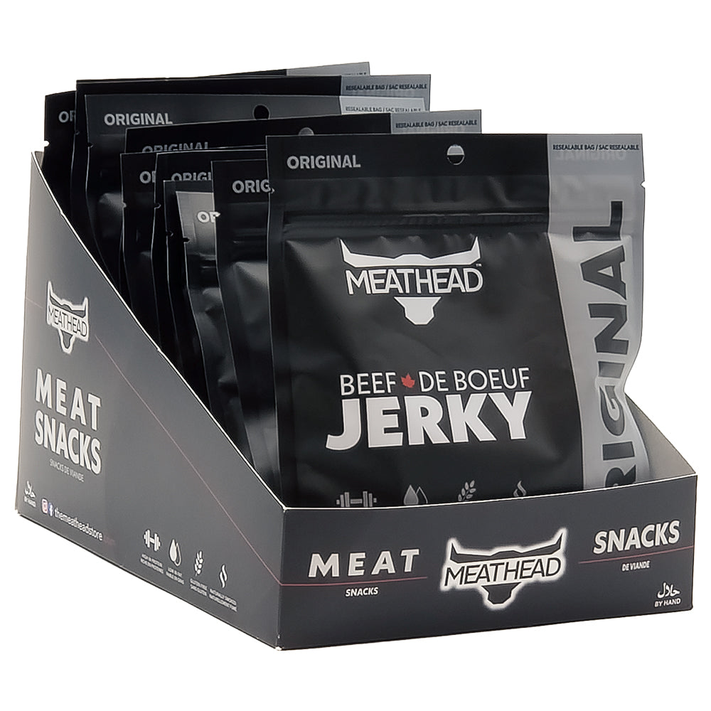 Meathead™ Original Beef Jerky Case of 12 Meathead Snacks