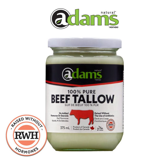 Pure Beef Tallow (Raised Without Hormones) 375 mL